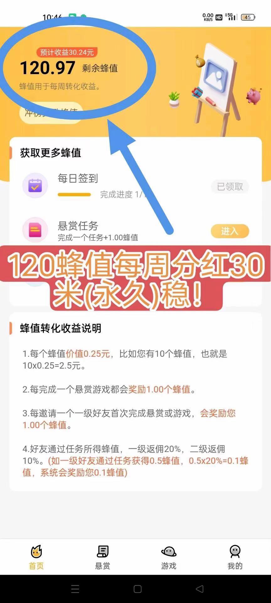 新出：赏蜂分h，没有任何门槛