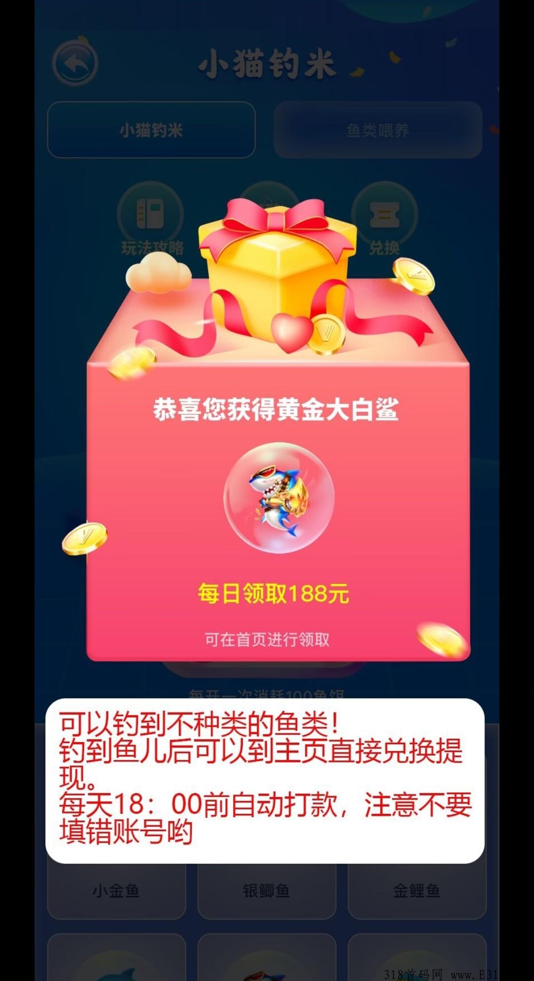 小猫钓米app，赚米首选，欢迎各大团队长对接