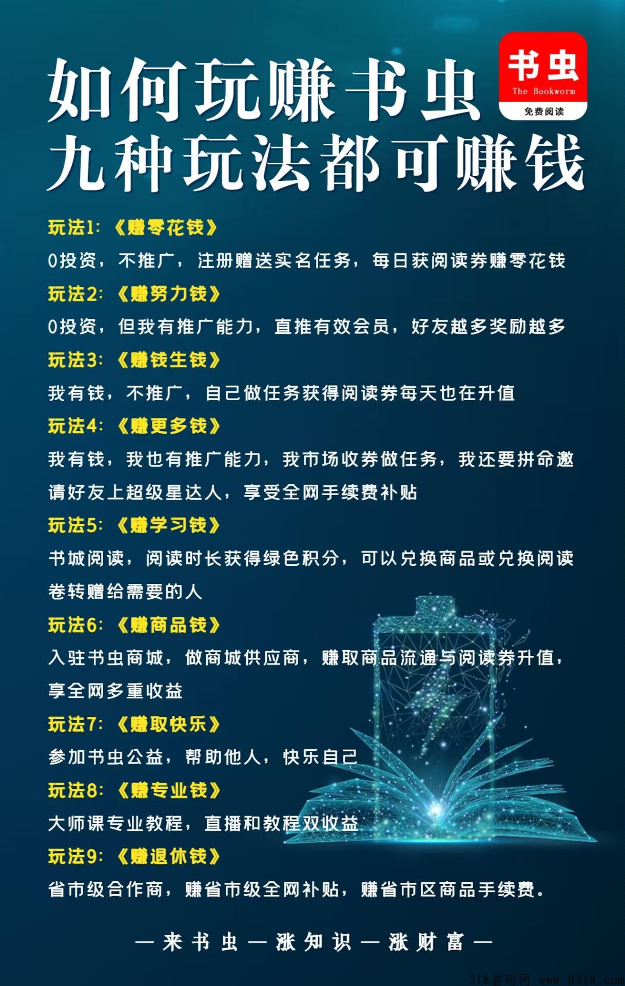 书虫阅读，新卷轴实力项目，元旦正式启动，打破蚁丛趣步神话