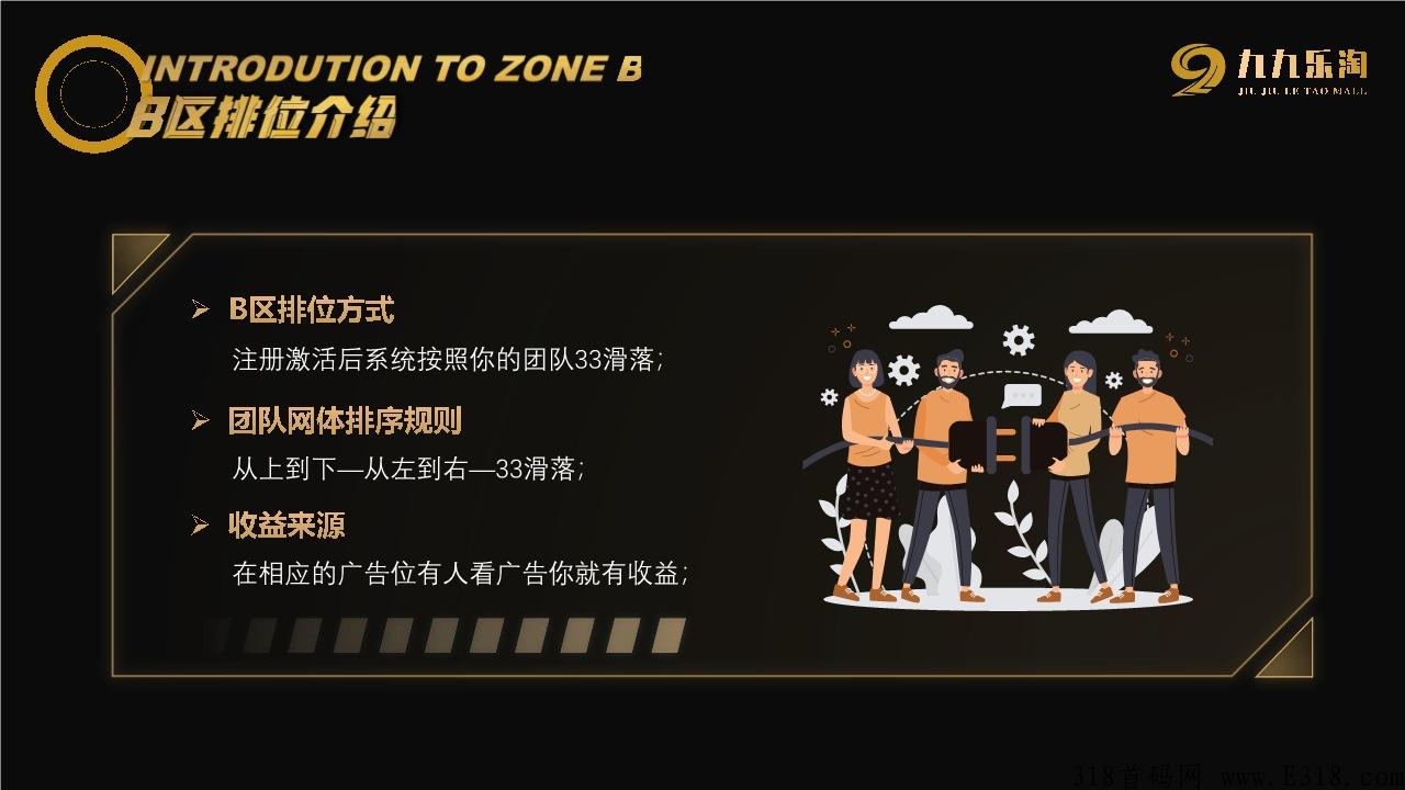 九九乐淘广告联盟，B区收益讲解