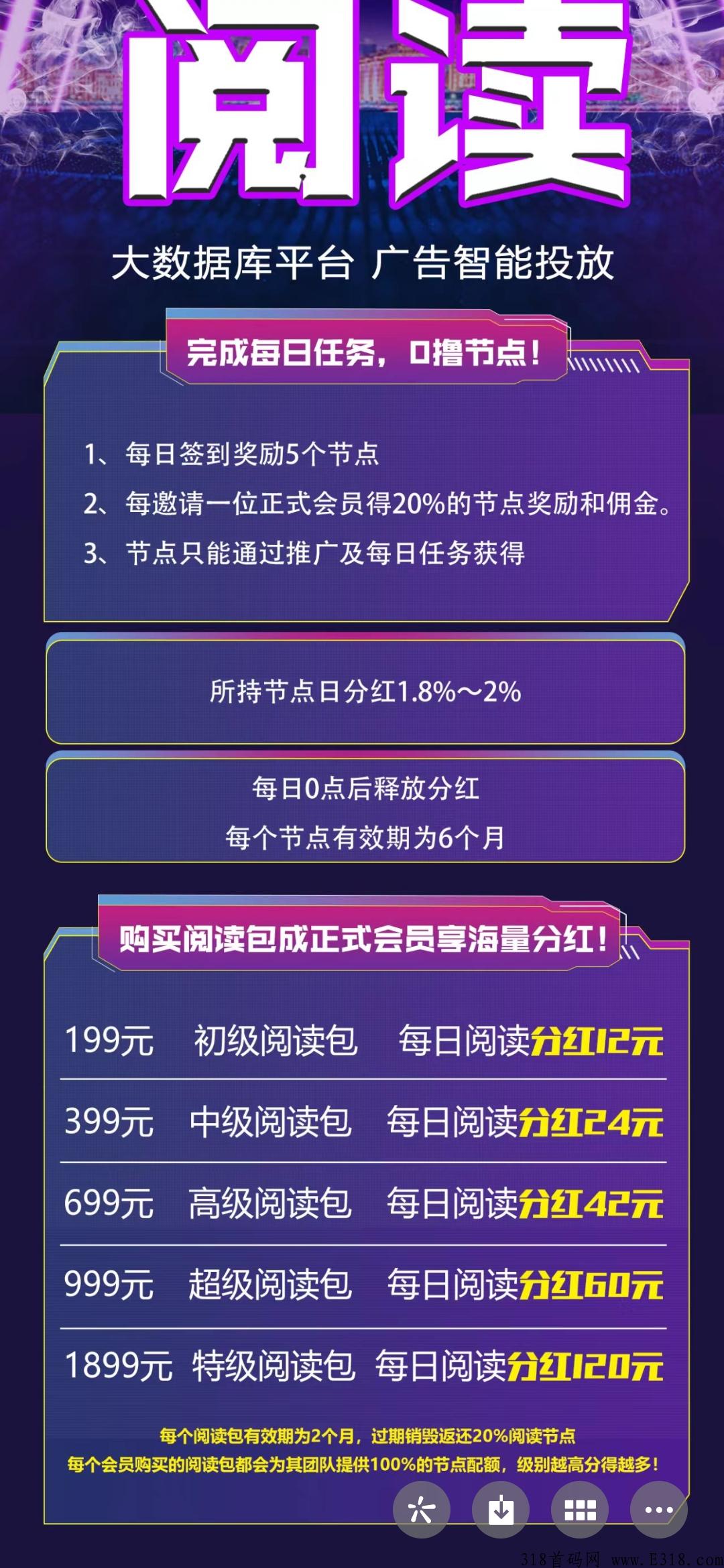全民阅读首码，准备上线