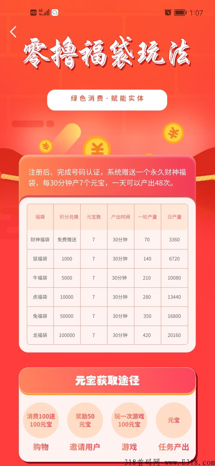 U惠精灵，有喜有鱼加卷轴模式，元宝分h，手机实名免费
