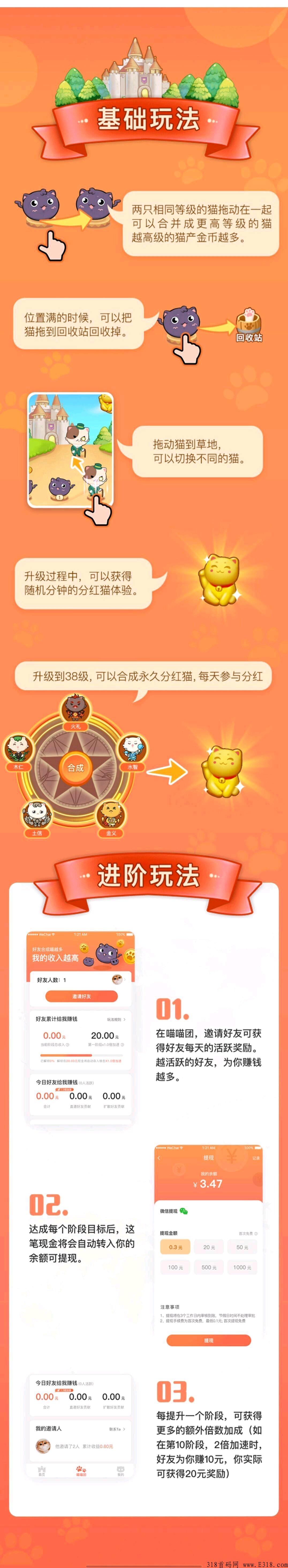 萌猫宇宙，合成类新玩法，全民参与分h，预计今天上线