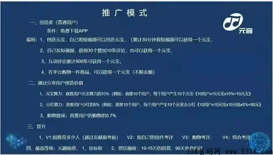 首码WEB3.0短视频电商平台，日撸奖励多
