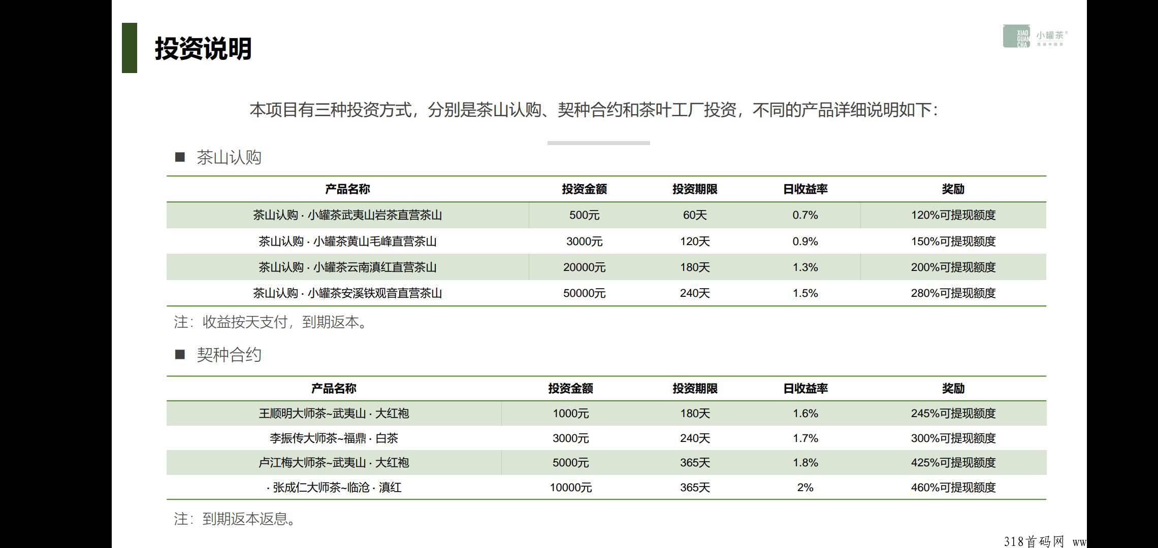 小罐茶，年度最佳长久项目