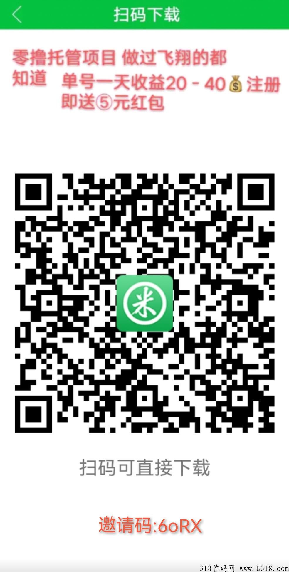有米，一月大动作，首码新项目，收益高