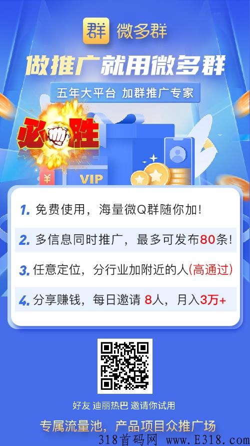 【微多群】真的可以帮你拓宽客源人脉！