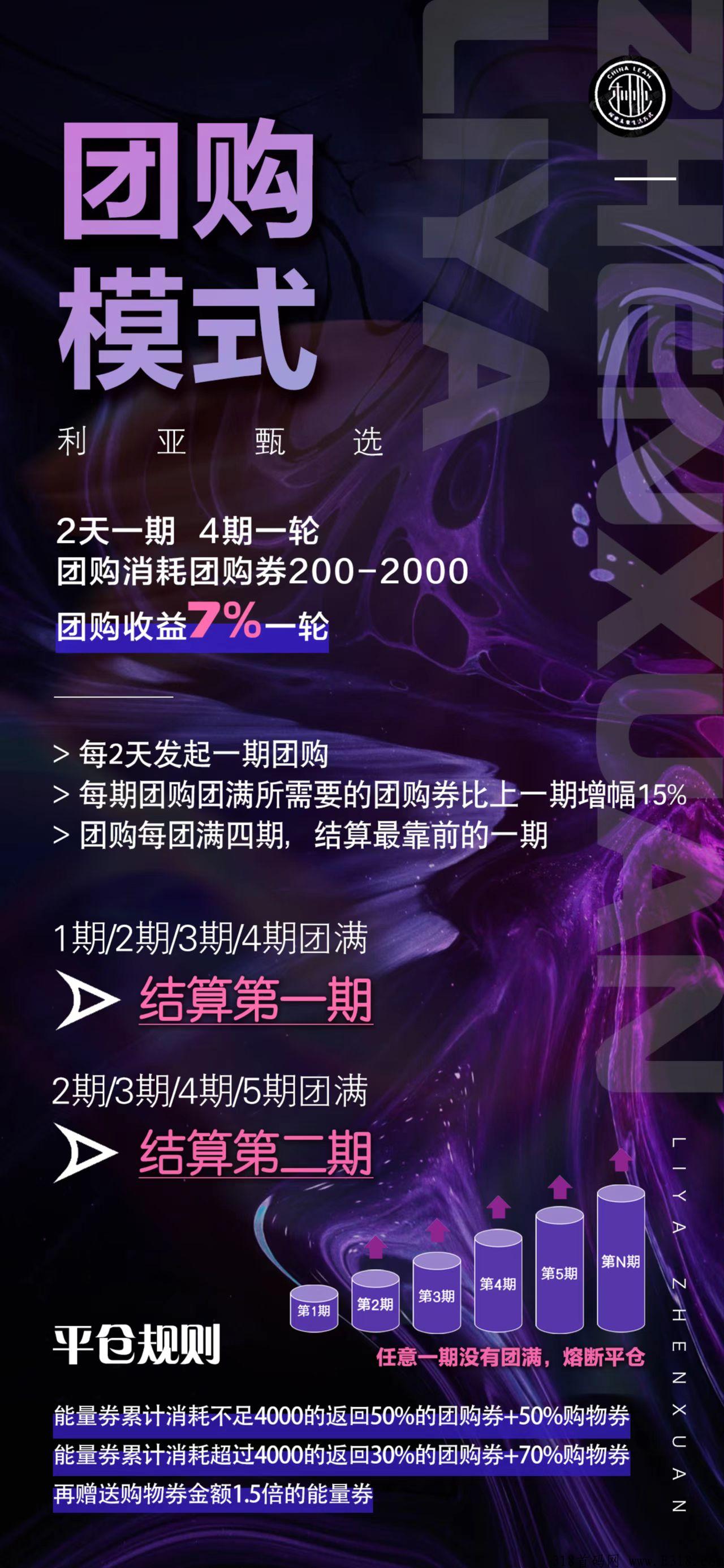 利亚甄选首码商业创新模式即将上线
