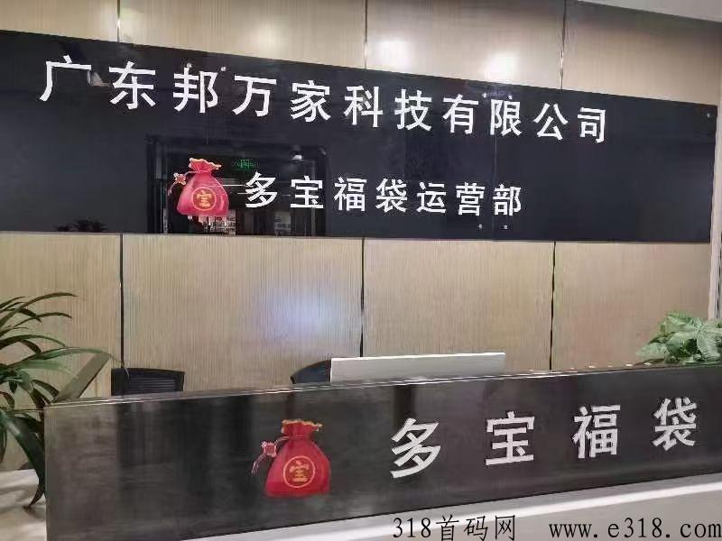 多宝福袋，首码对接，全新商业模式，实体大公司支持考察，政策扶持高