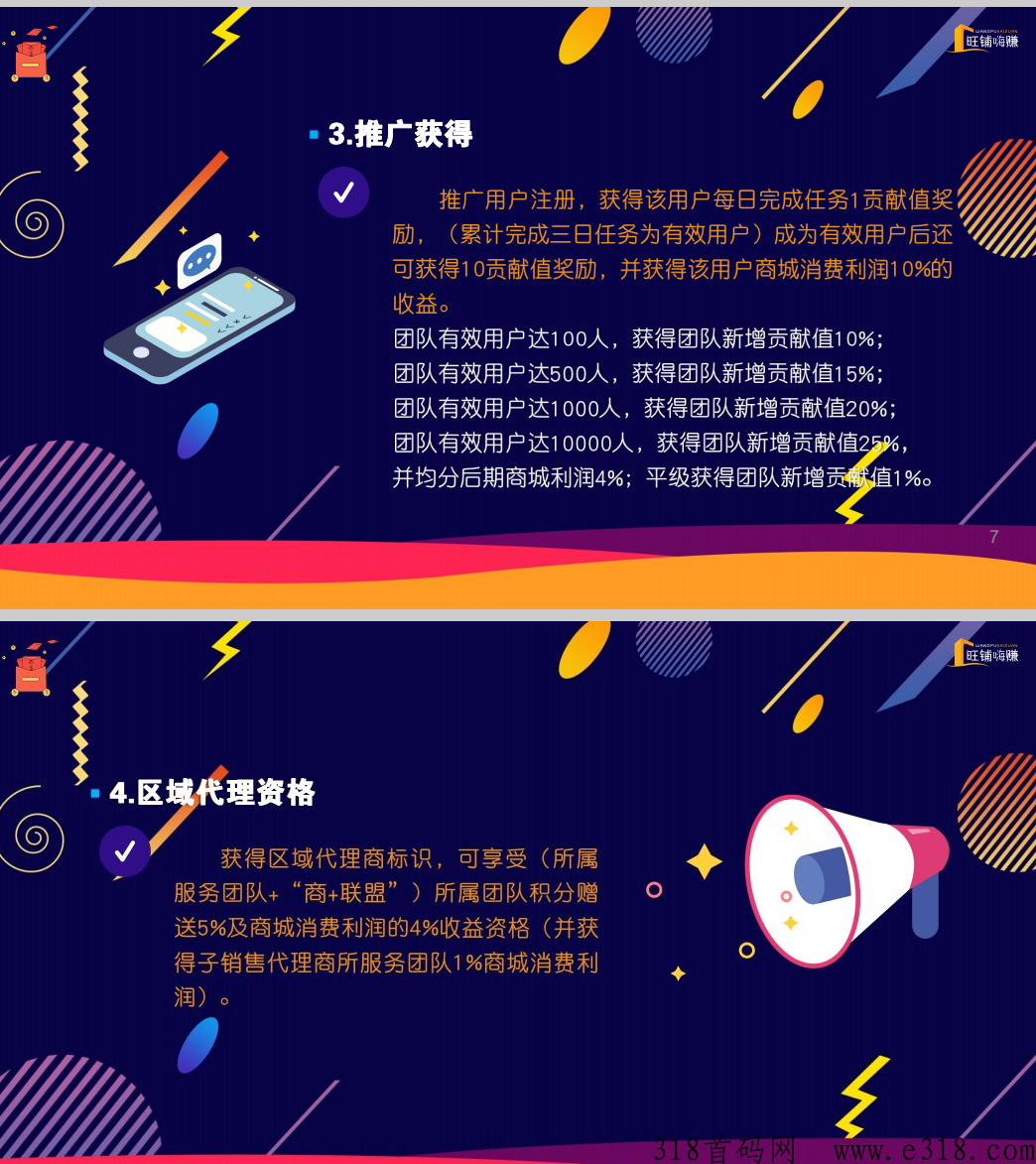 旺铺嗨赚每天空投200积分，一积分价高，群里大把人收，速度上车吃肉，推广代扶持