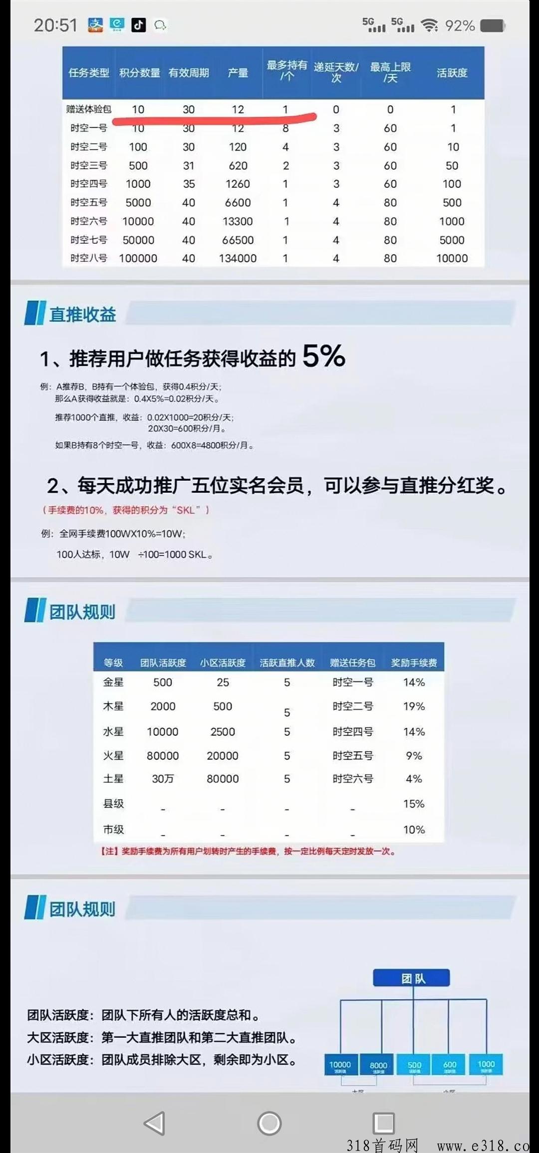 时空驿站！代扶持奖励