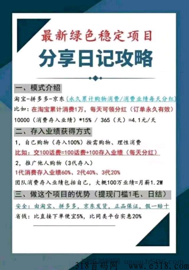 分享日记，宝妈必备养老永久分h项目，用花掉的钱生钱，现在玩养老米就有了！