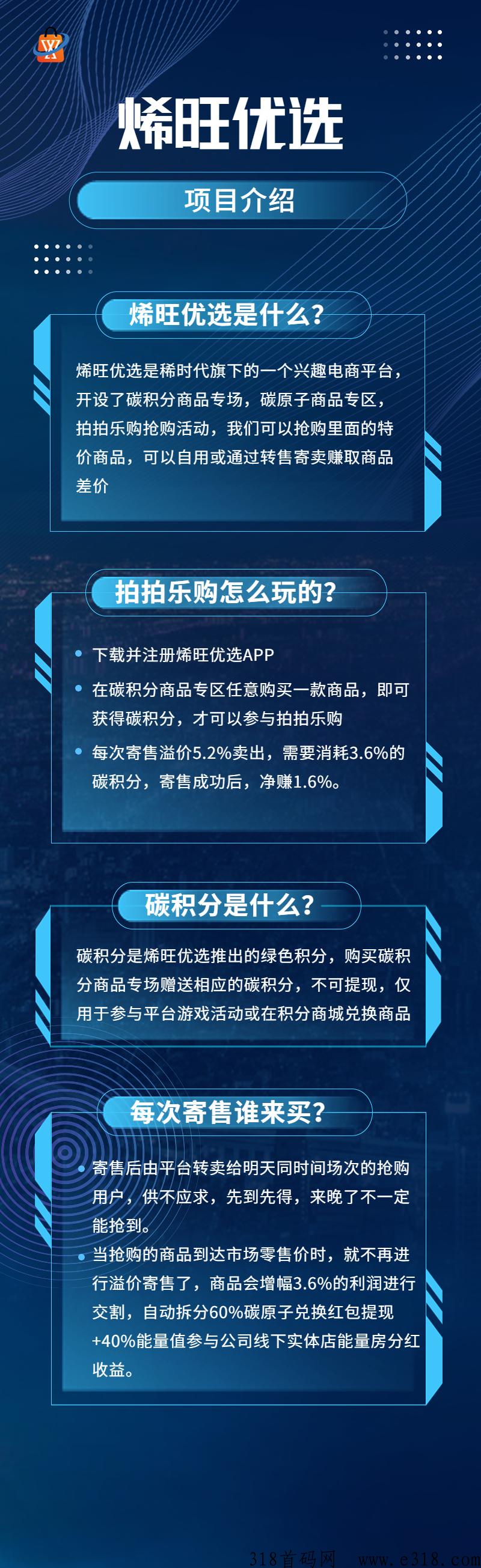 烯旺优选，大型实体竞拍项目，正波比长久稳定，全国待遇最高 ，首码总对接