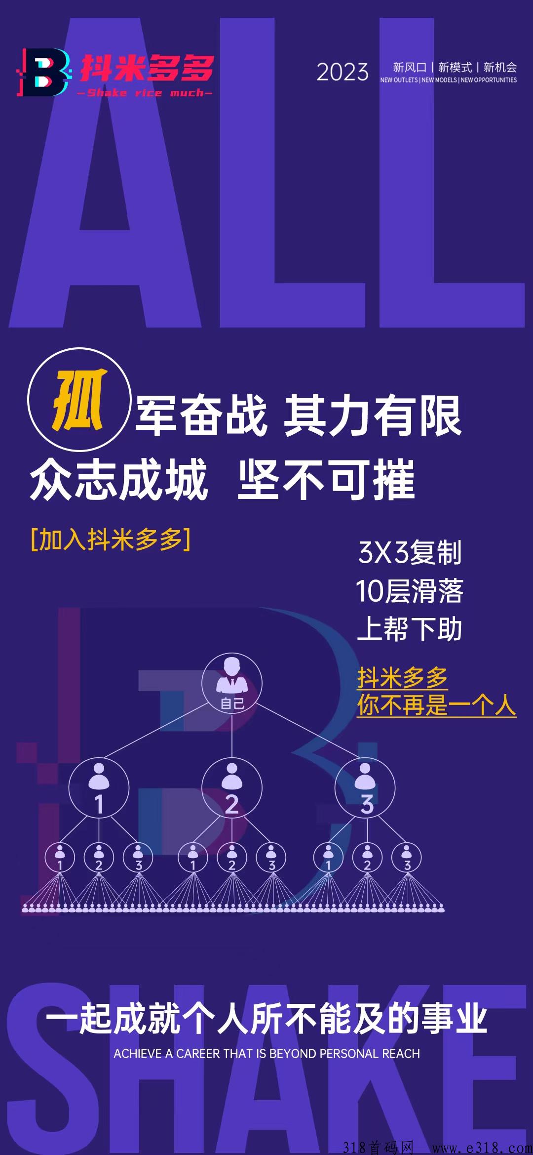 抖米多多上线啦！三三复制自动滑落