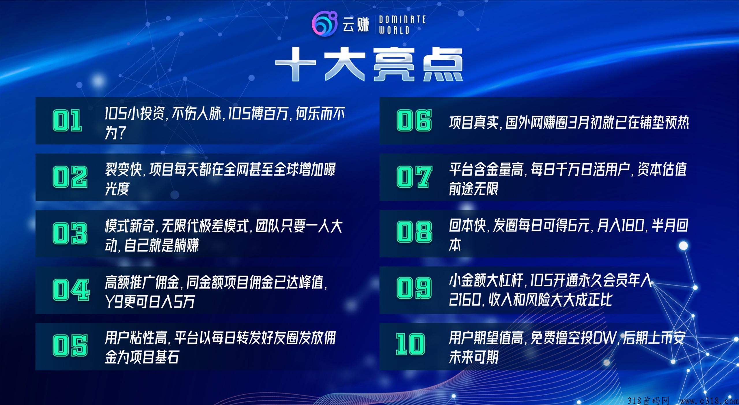 【首码预热】发朋友圈赚米，全球社群裂变无X代新模式，小**撬动百万财富