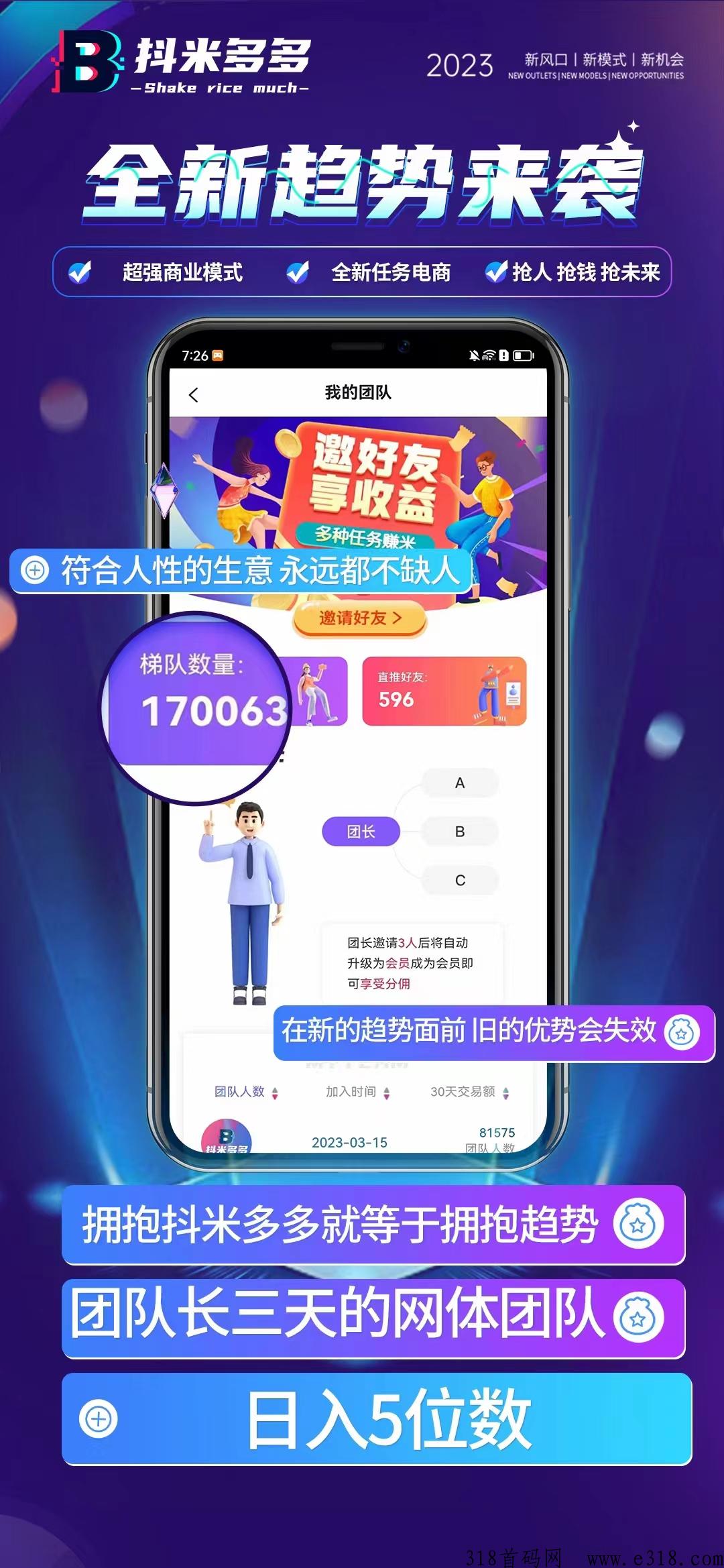 抖米多多上线2天，已经有人收益很高了！ 只要分享3个粉丝，就有机会轻松赚米