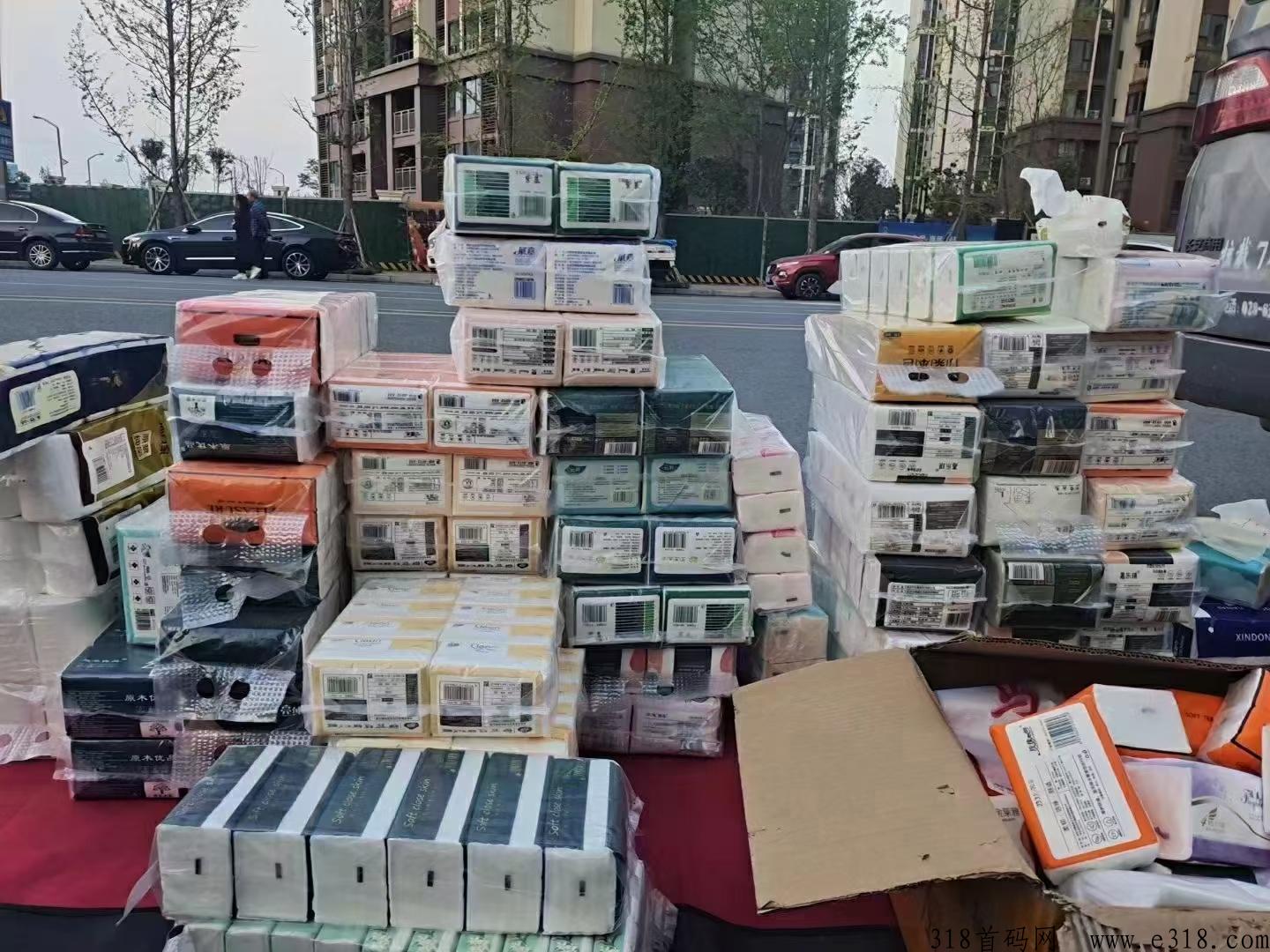【拣卷】小纸巾大市场，刚需市场，0投入，大家可以根据自己的环境特点，来做不同的变现项目