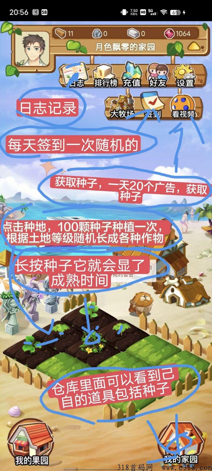 旺旺农场新码，自带农贸市场，体检种菜的乐趣，果实价高