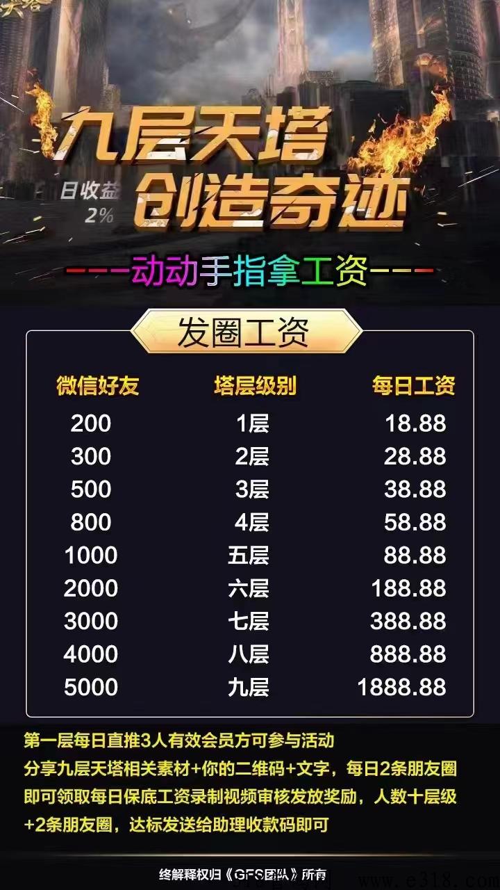 九层天塔首码首发首创模式