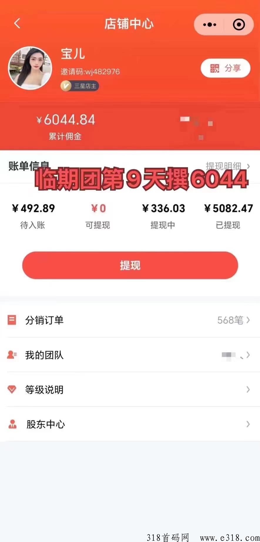 临期团内测，月底上线，错过临期仓的来！蓝海市场！考察的进群