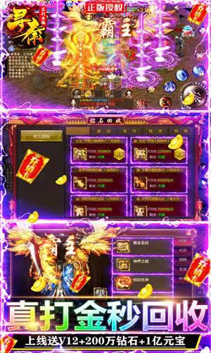 龙皇打金传奇首发新区