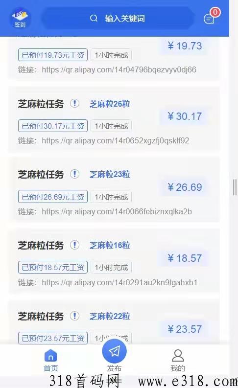 芝麻粒助力，全网独家项目