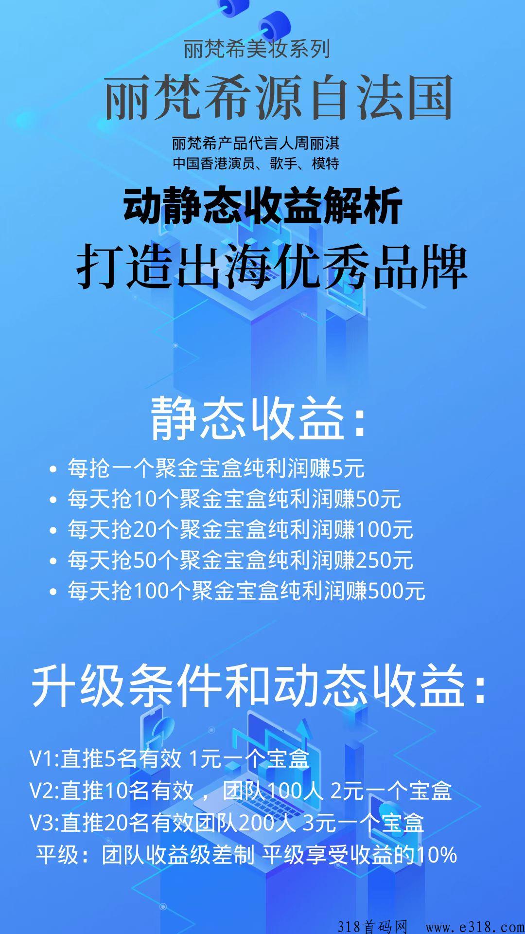 汇香丽，2023首码项目刚刚上线！明星代言！可撸产品！一手资料跟官方合作！扶持拉满！欢迎对接