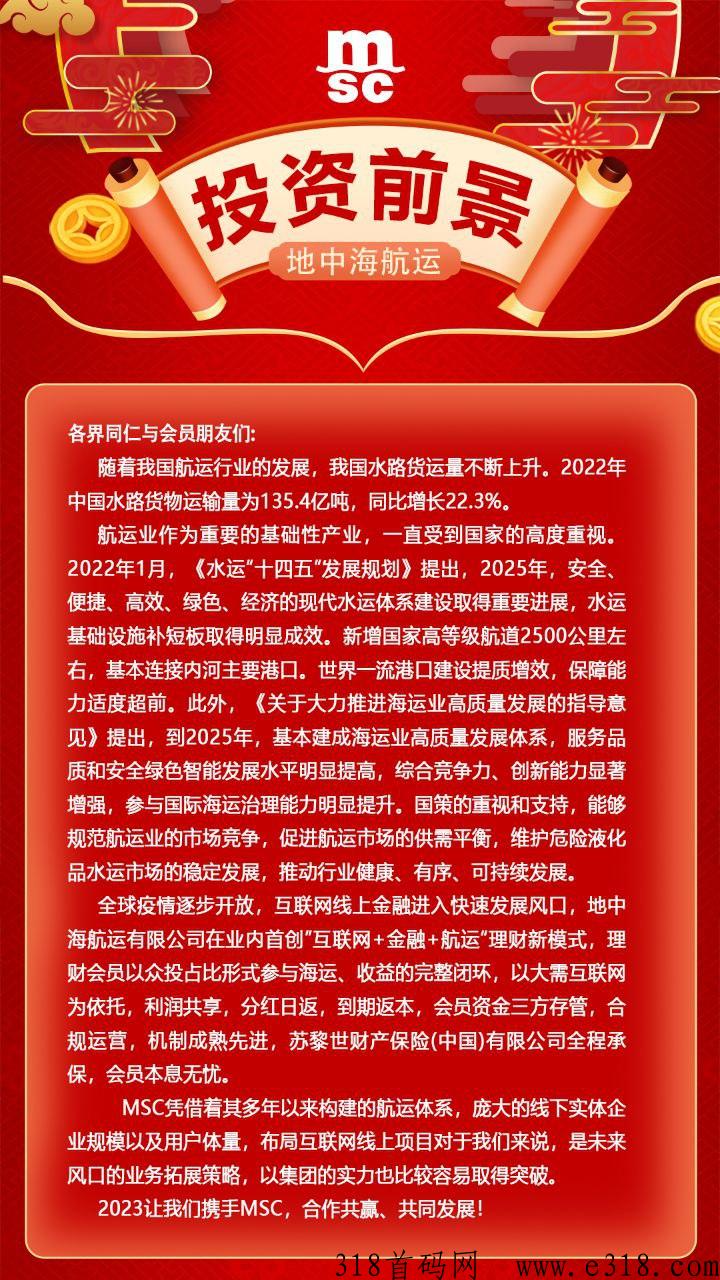 地中海航运项目