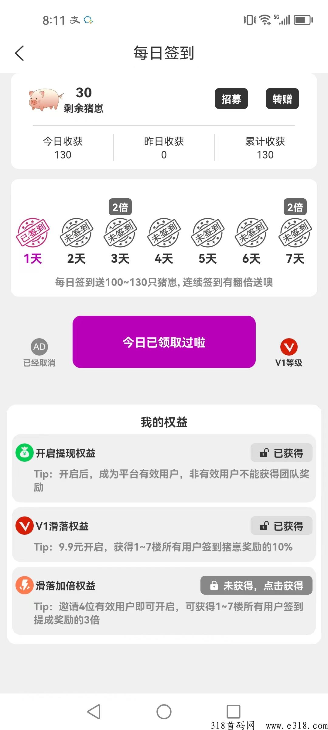 锤妹妹首码，代收益，2万人团队滑落