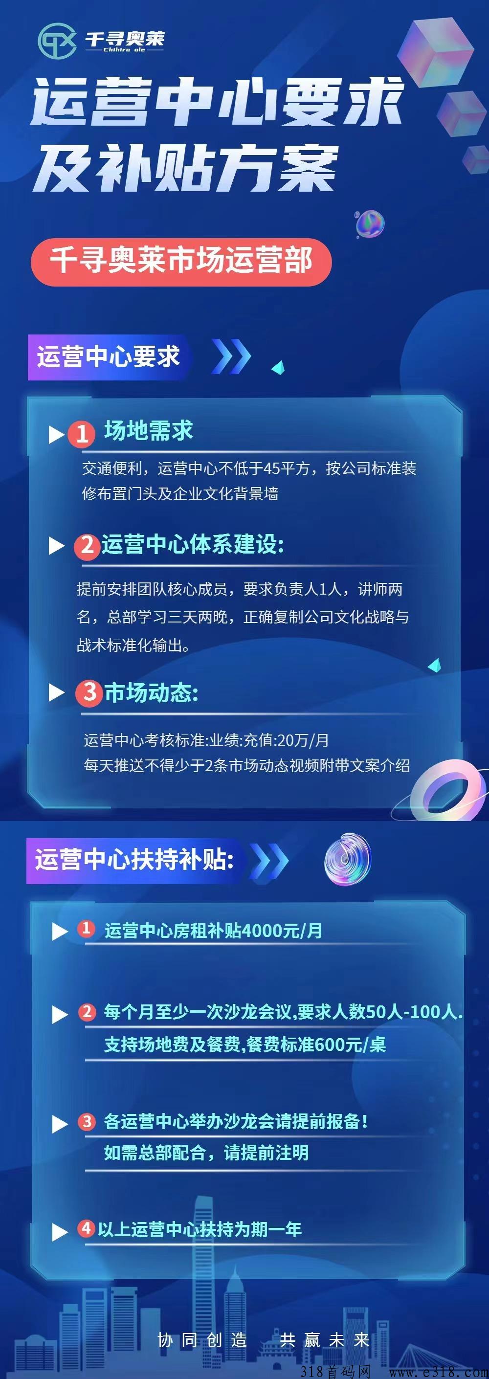 千寻奥菜，全网最新模式，对接全网团队长，顶级扶持