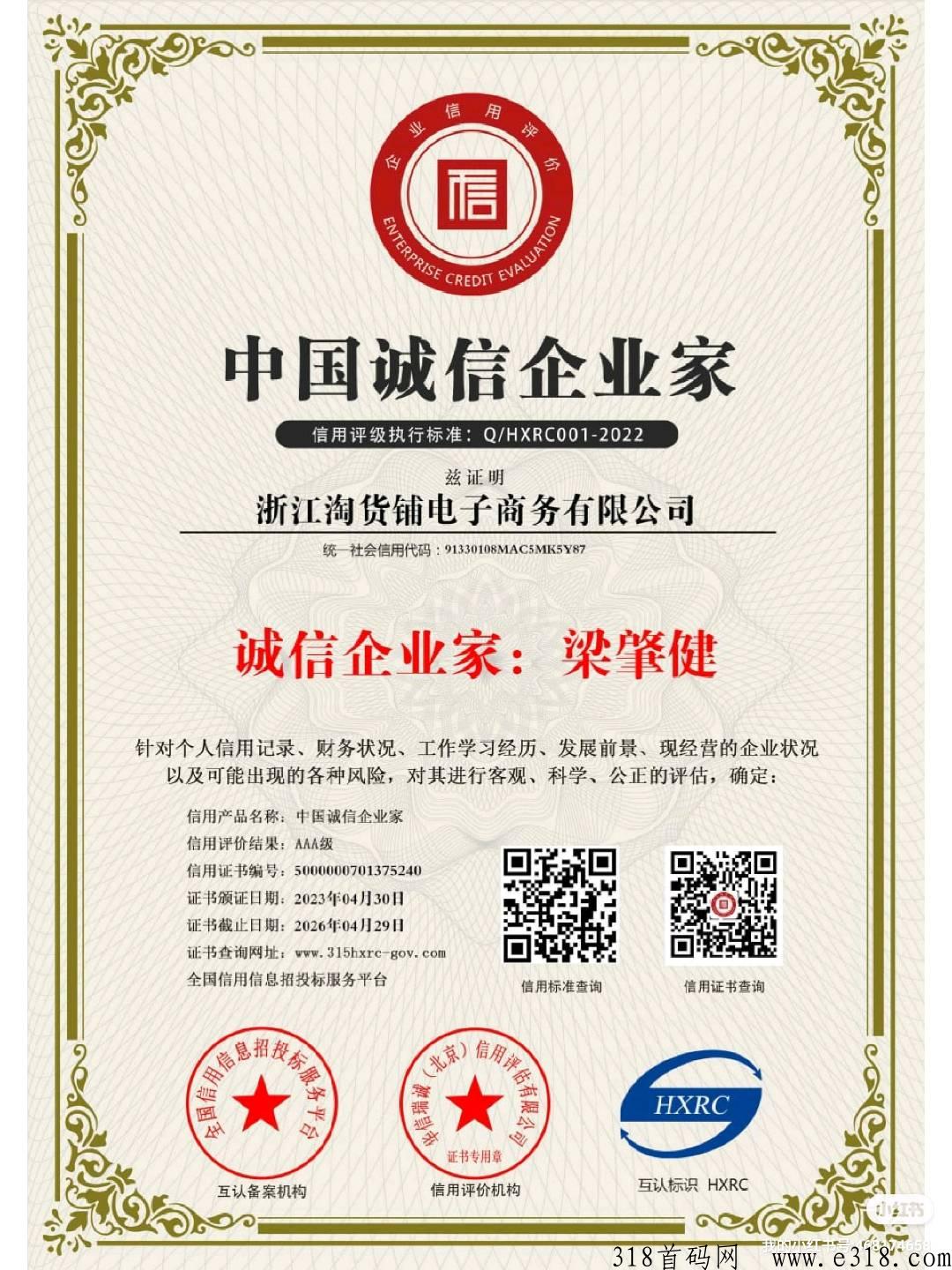 淘货铺，无货源网店