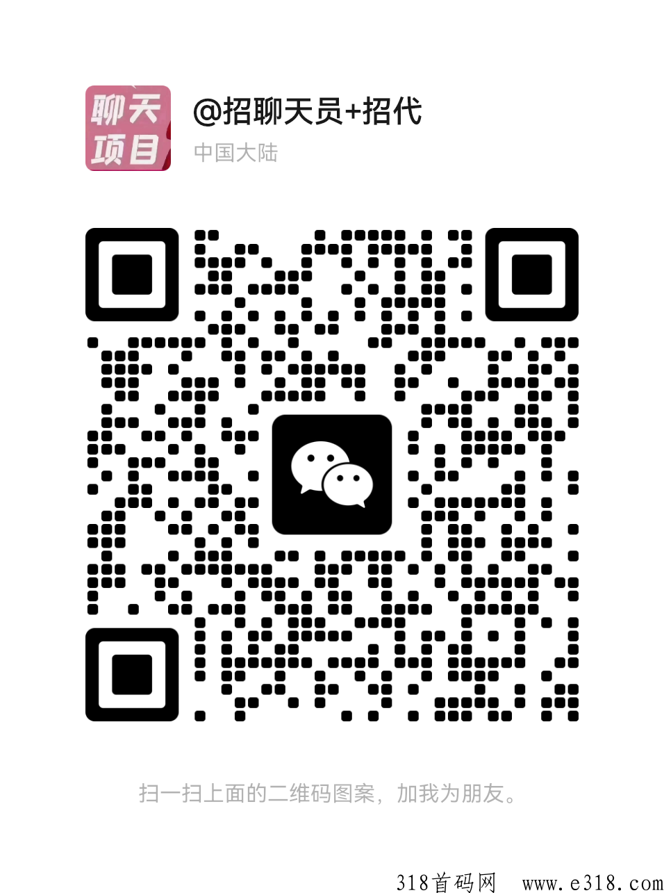 聊天员，聊天代理，待遇高