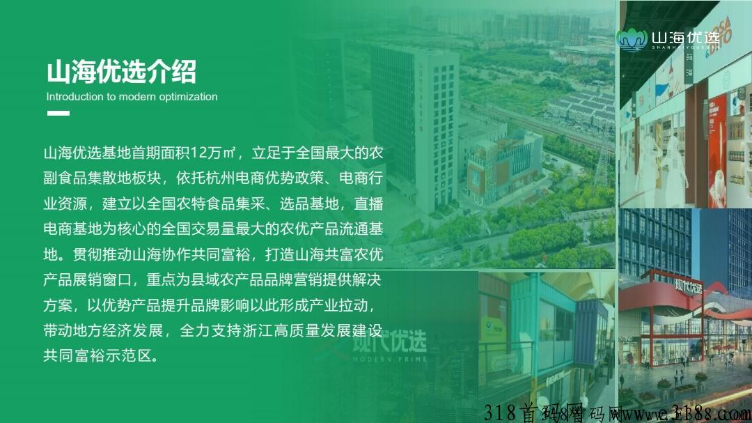 山海优选，项目中的王者