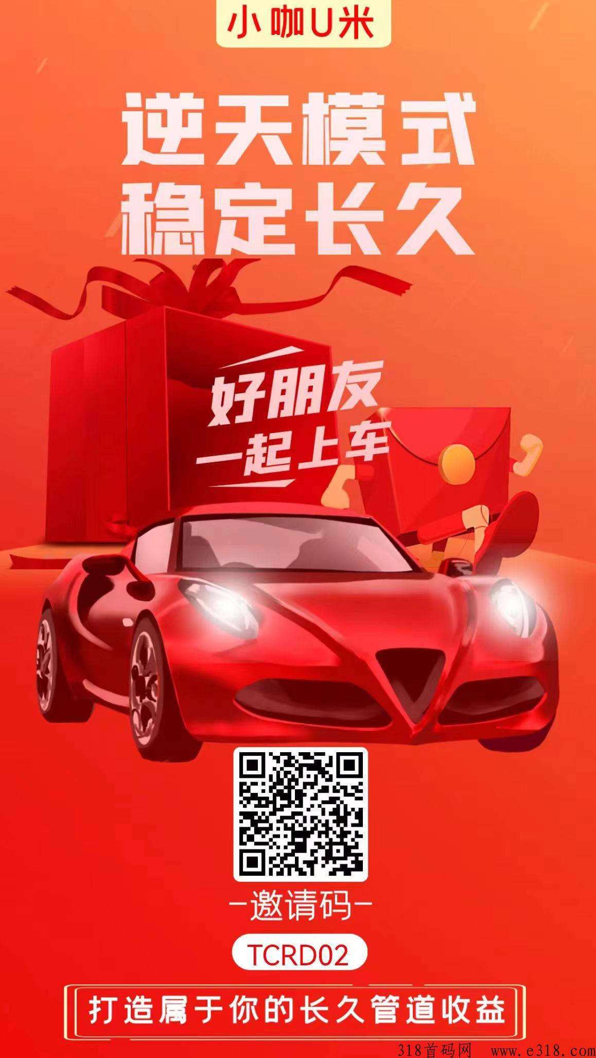 小咖u米！年度最强项目！前期开地费点事
