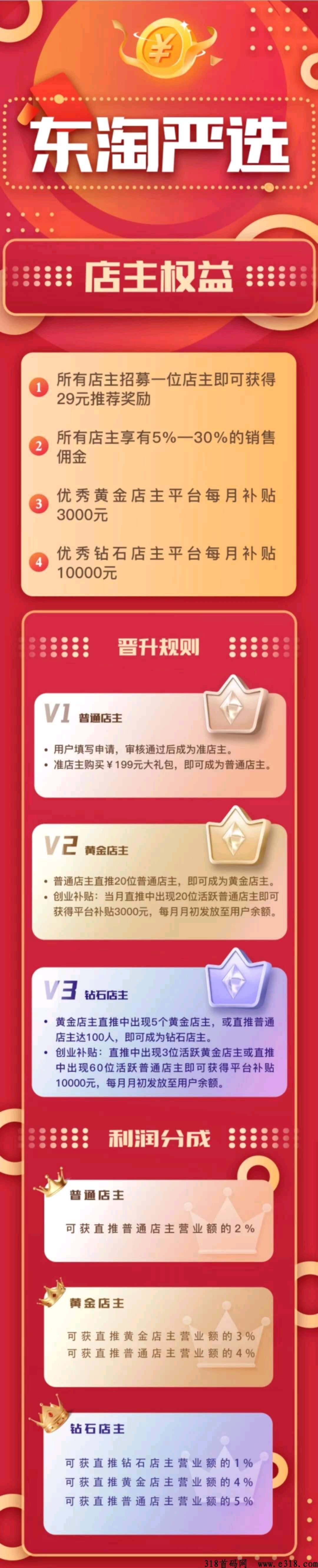 东淘严选，2023长久稳定项目，轻松赚米