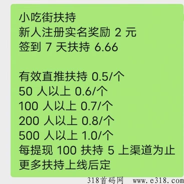 新版我的小吃街上线