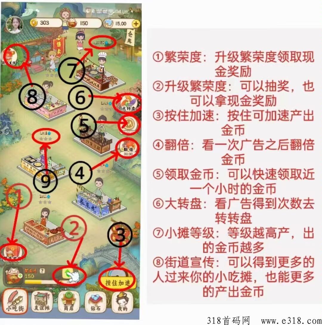 我的小吃街2，打造自己的摊位