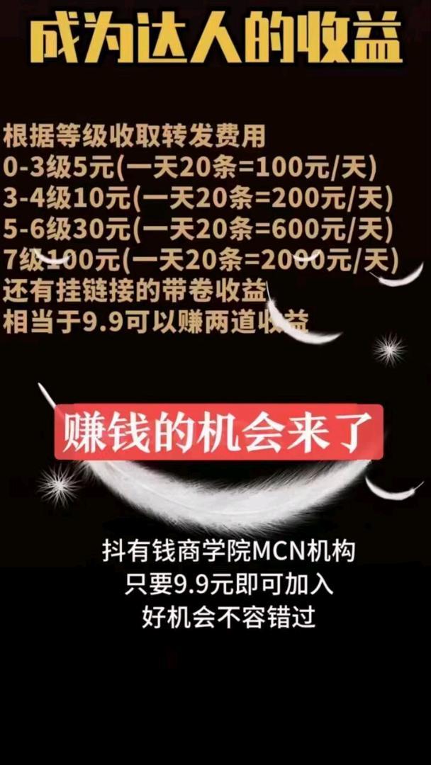 d音达人，发作品就有收益，赶紧上车