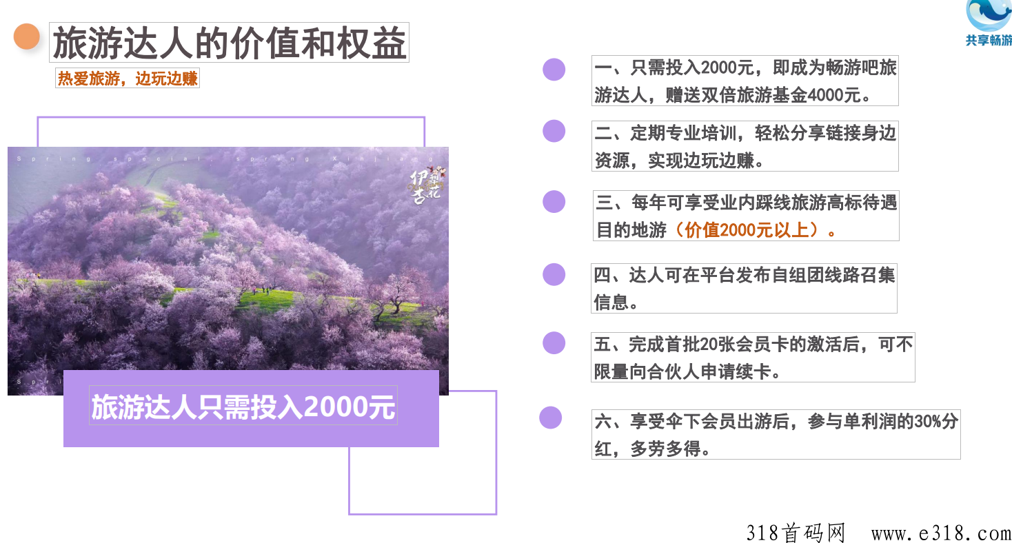 畅游吧，最新互联网+旅游项目，共享旅游平台大力招商，欢迎加入
