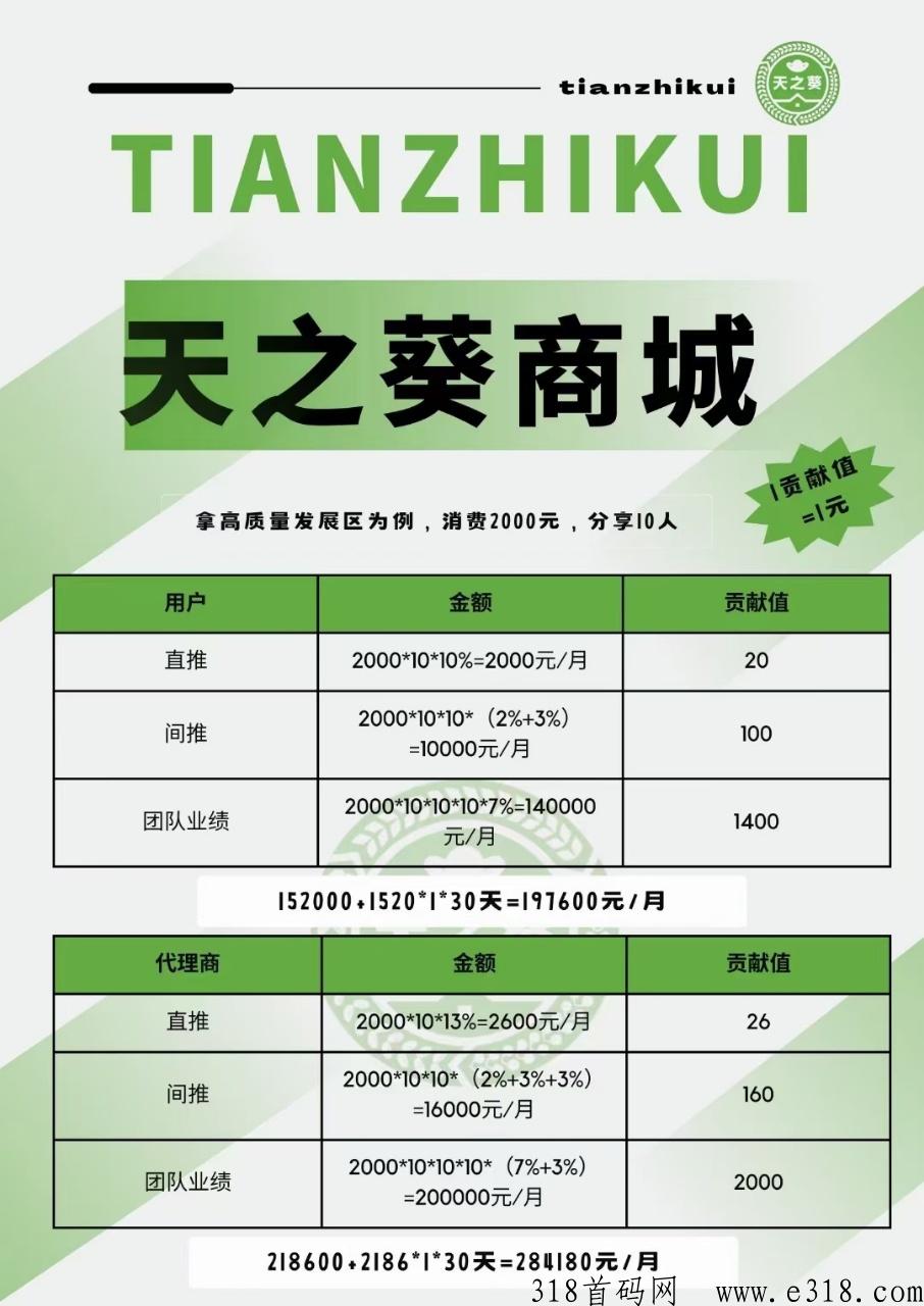 天之葵，上线一年轻松赚米