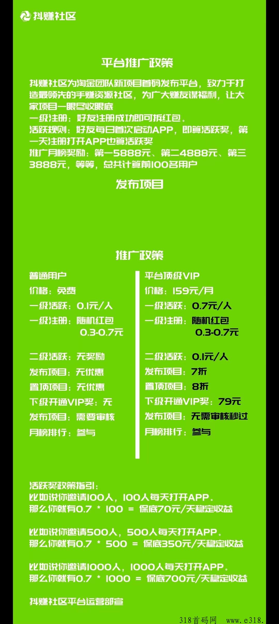 抖赚社区2023年最火爆的平台，推广必备，登陆就有奖励