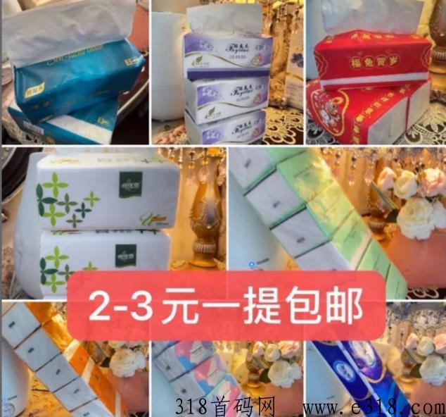 氧惠撸纸巾项目，另附详细玩法教程限时免费分享
