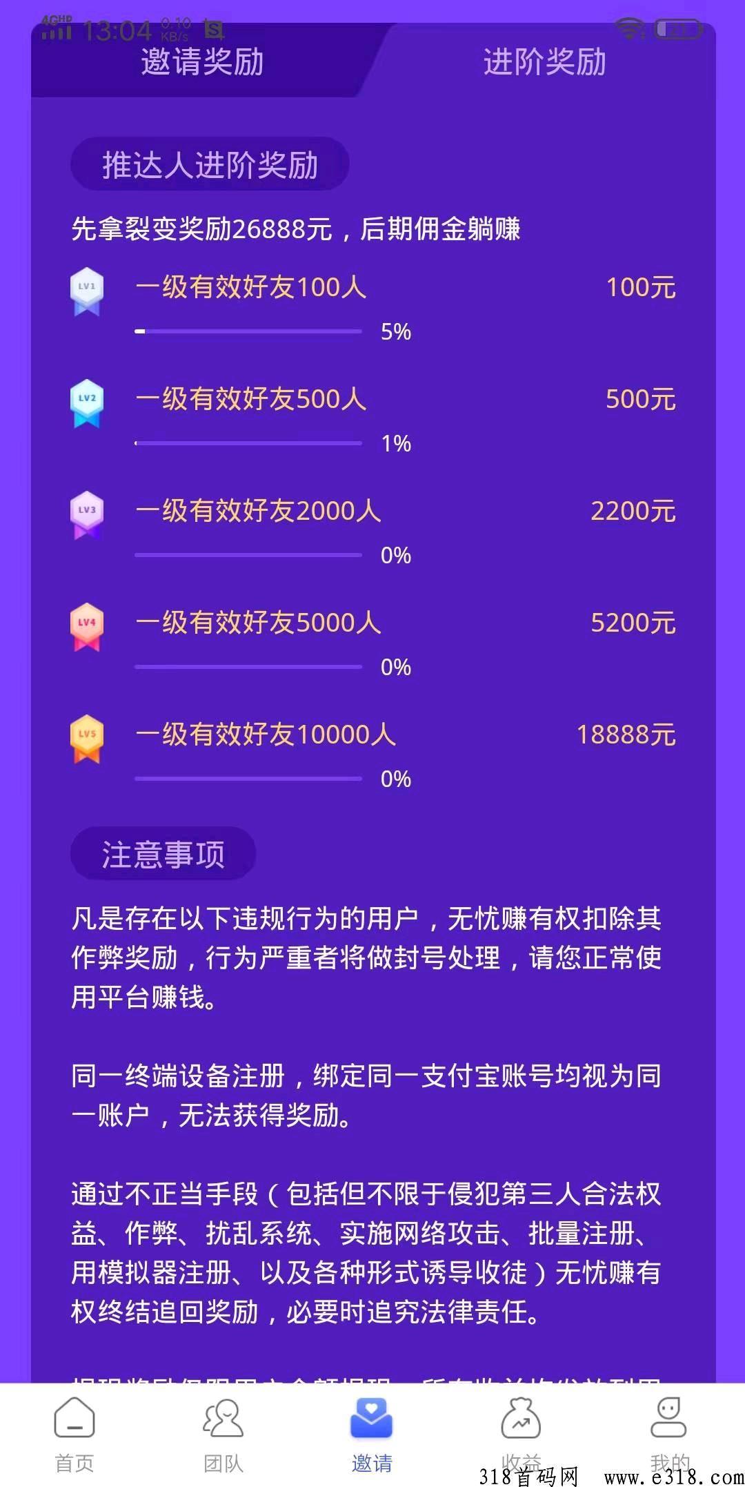 无忧赚，2023最强0撸，抖音纯绿色托管，终身躺赚