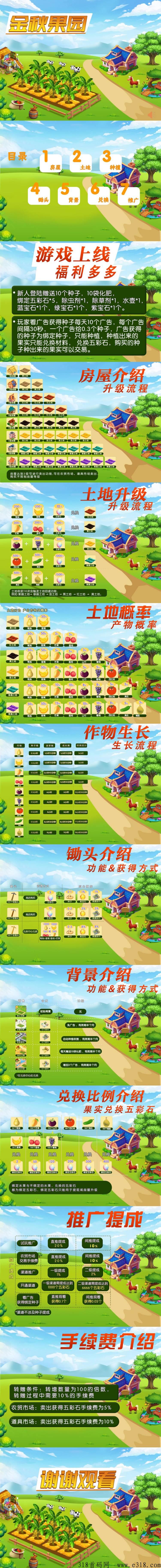 金秋果园首码预热