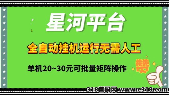 星河平台，2024最好赚的短视频代发项目