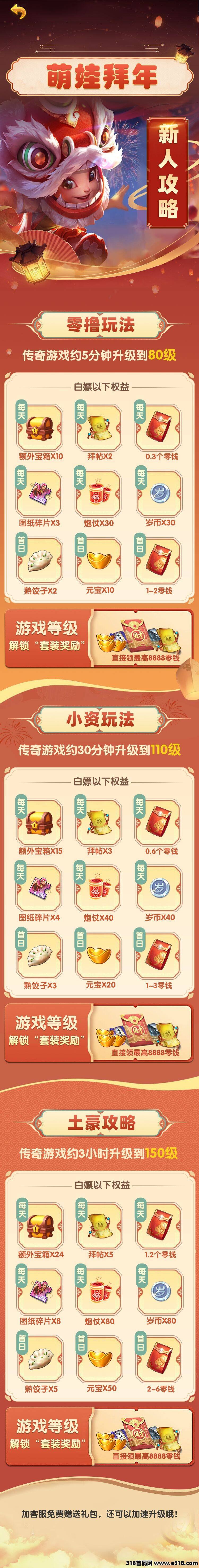 萌娃拜年高扶持对接