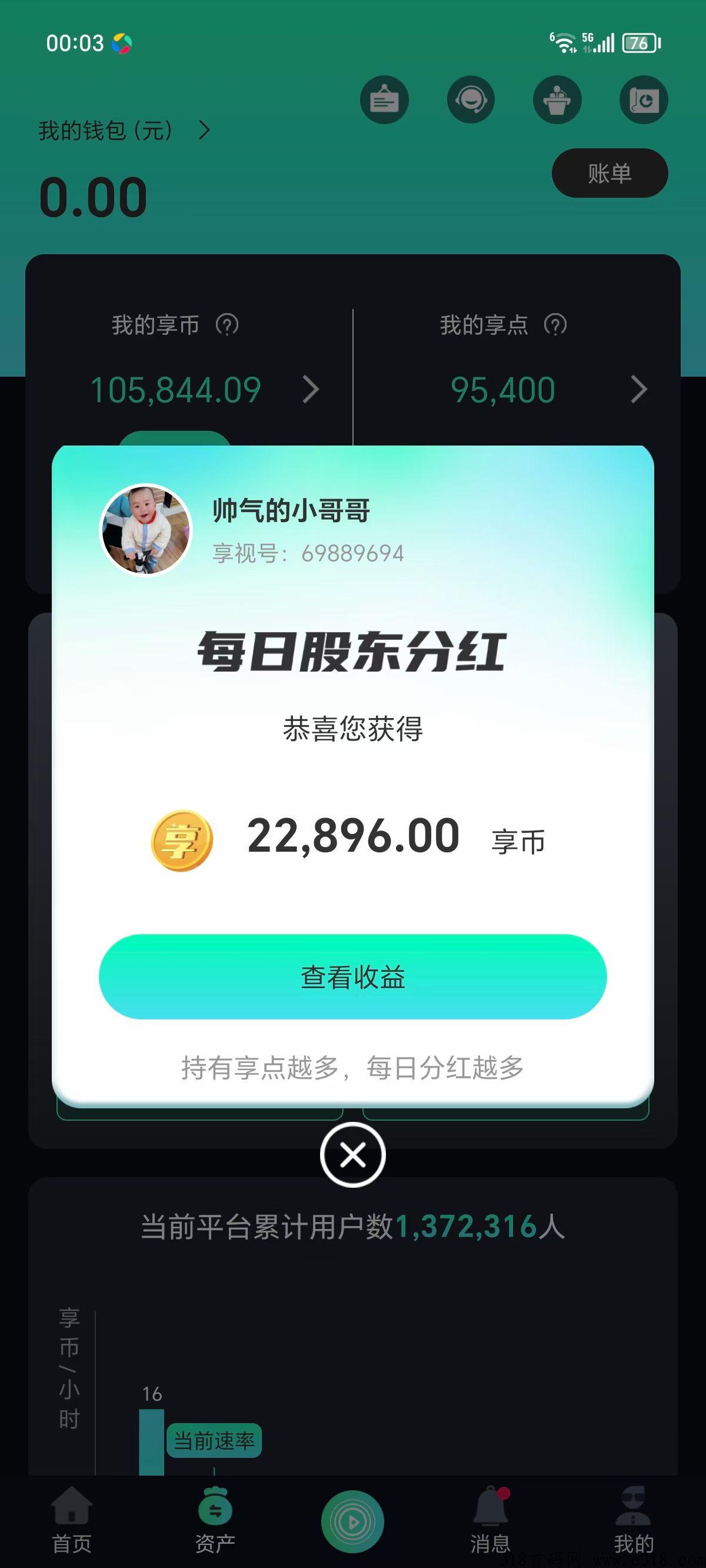 享视短视频股东分红图片