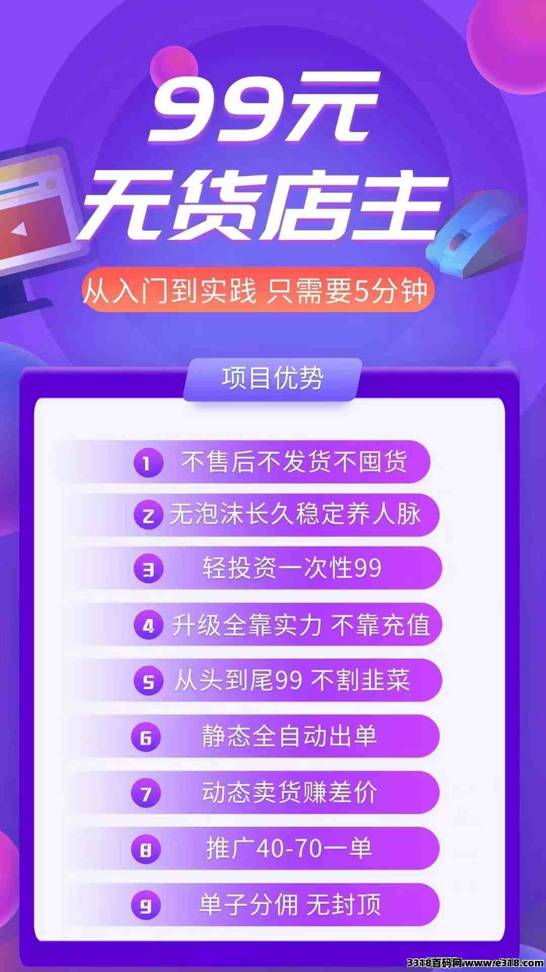 【特惠商城】无货源店主，自用省钱，推广无限代分红