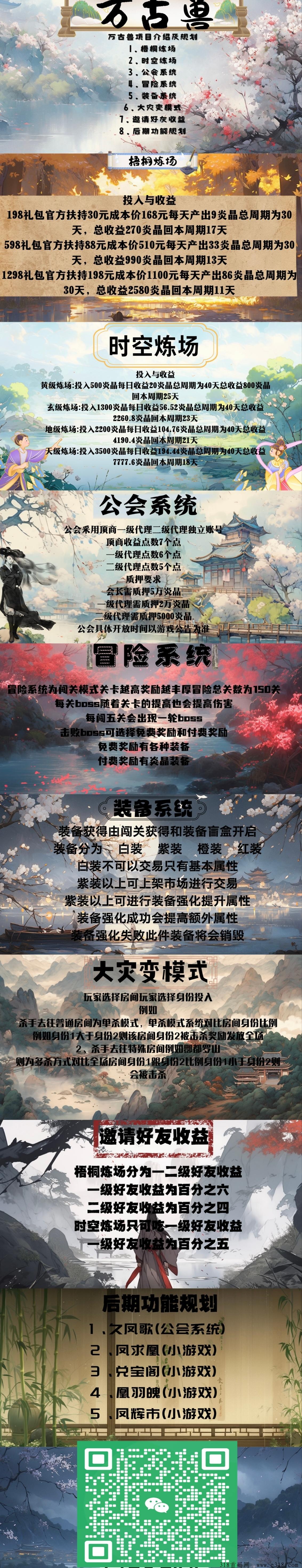 万古兽预热，对接团队长
