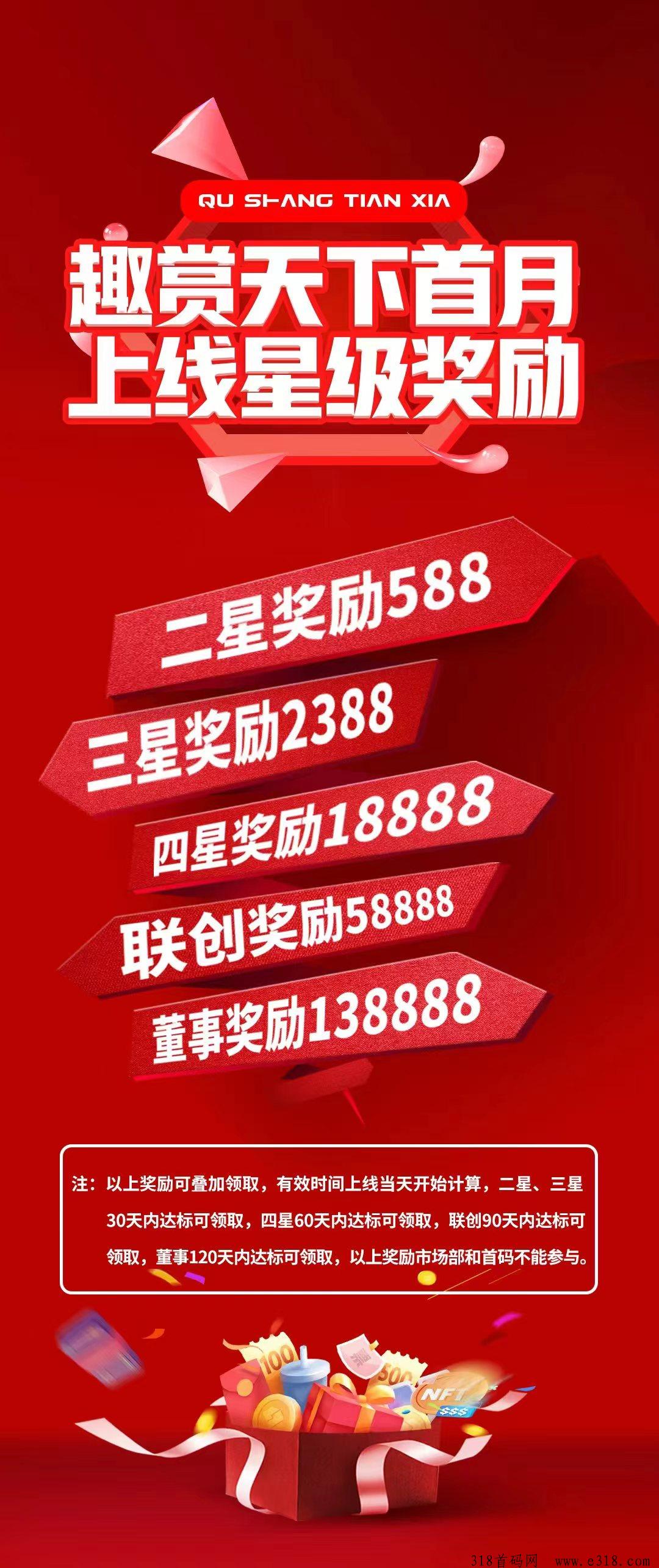 趣赏天下，2024两条线日活卷轴项目，下月线下投资团队进场，招募几个实力团队长，市场部名额不多，首码一条线